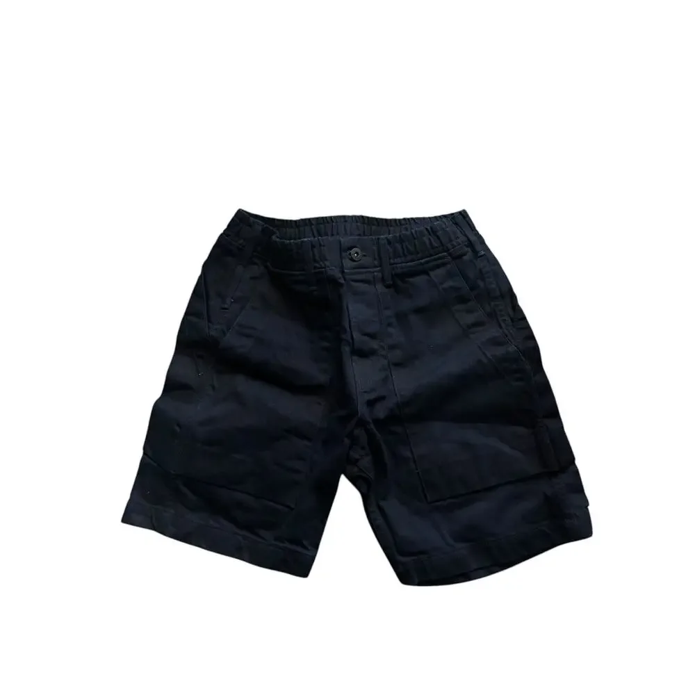 RGT Rogue Territory Fatigue Shorts 30 Cotton Denim Heritage Japan Blue - Picture 2 of 14